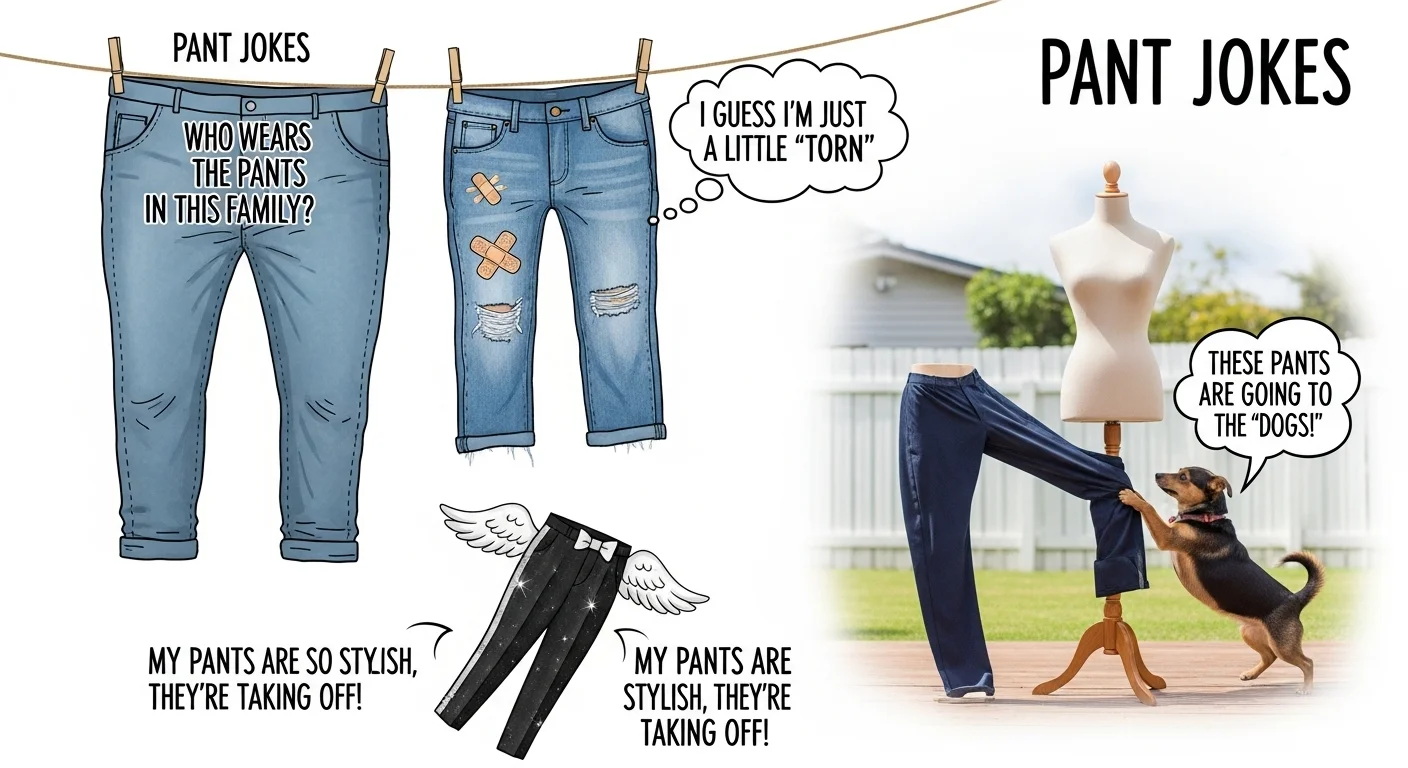 Pant Jokes One-Liners