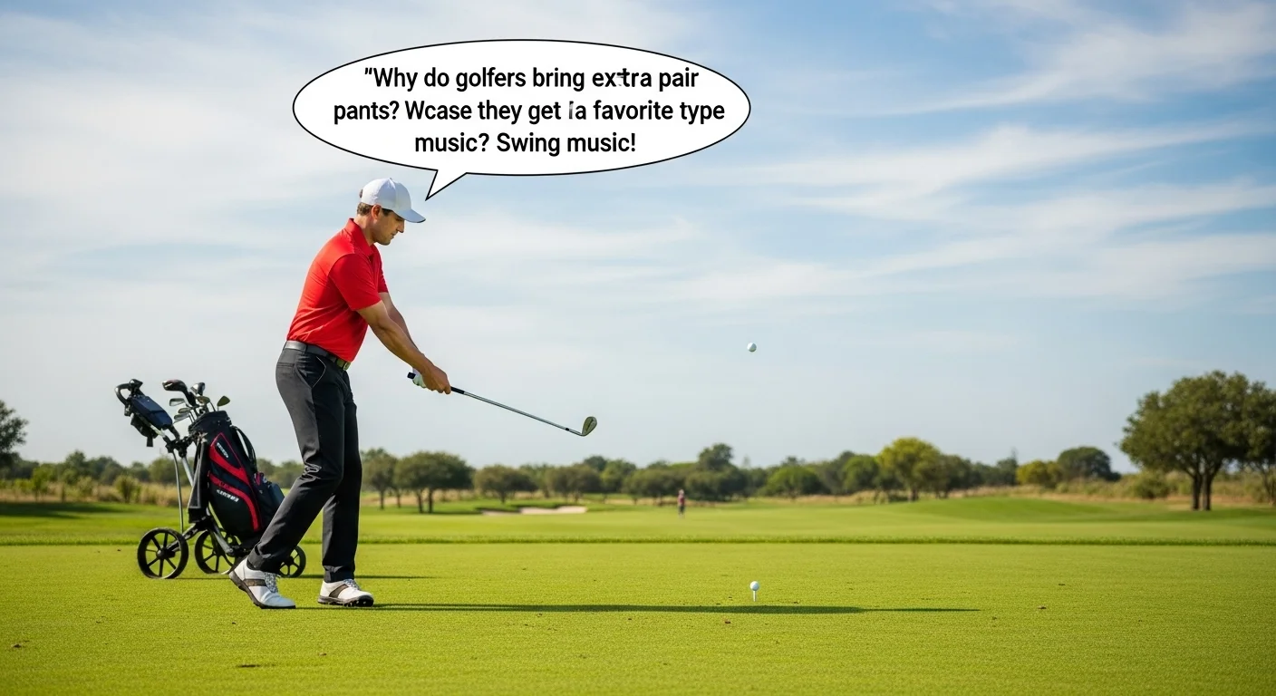 Short dirty golf puns