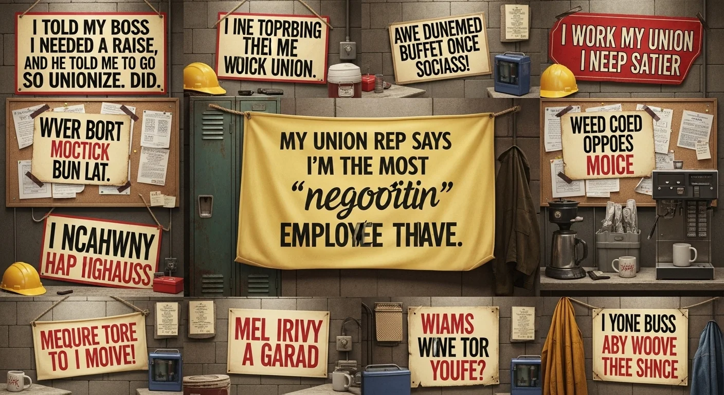 Work Union Jokes One Liners
