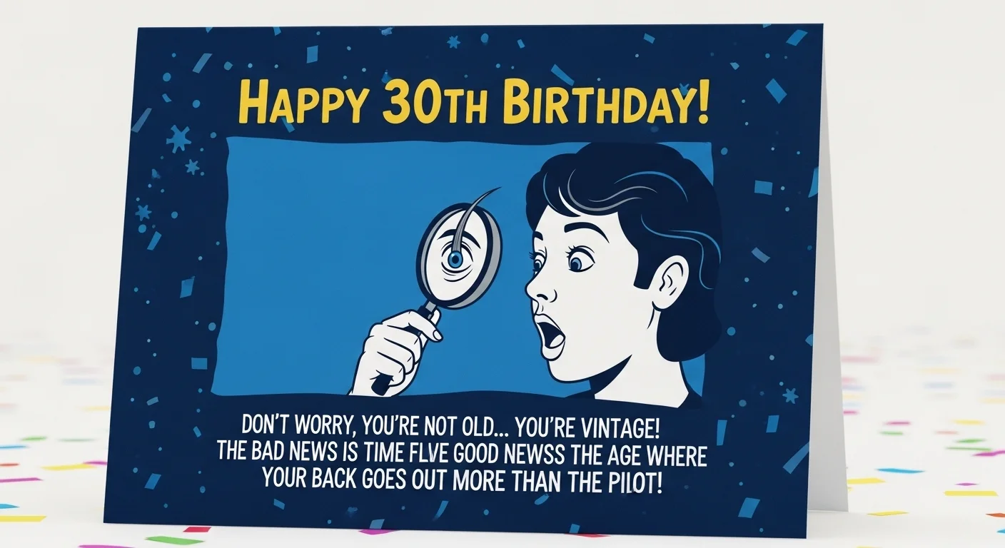 30th Birthday Jokes (Clean & Funny)