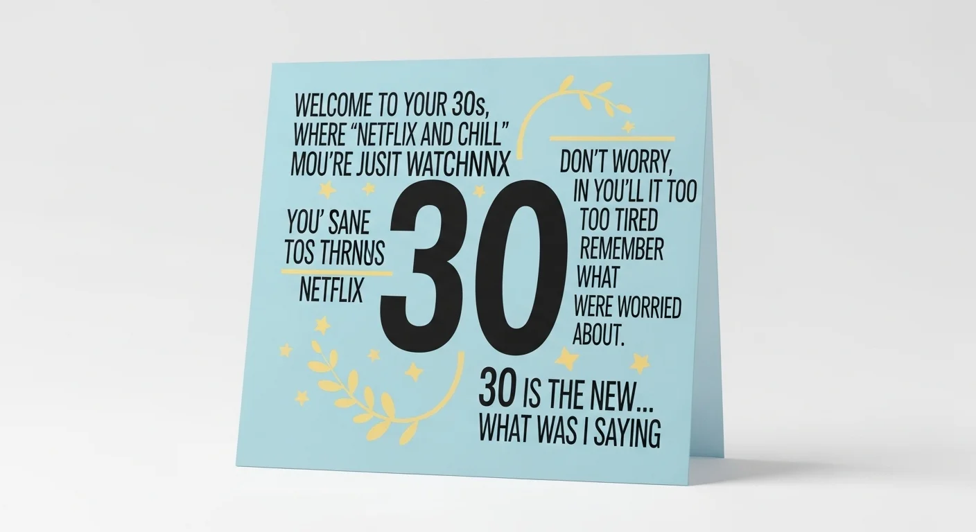 30th Birthday Jokes for Her