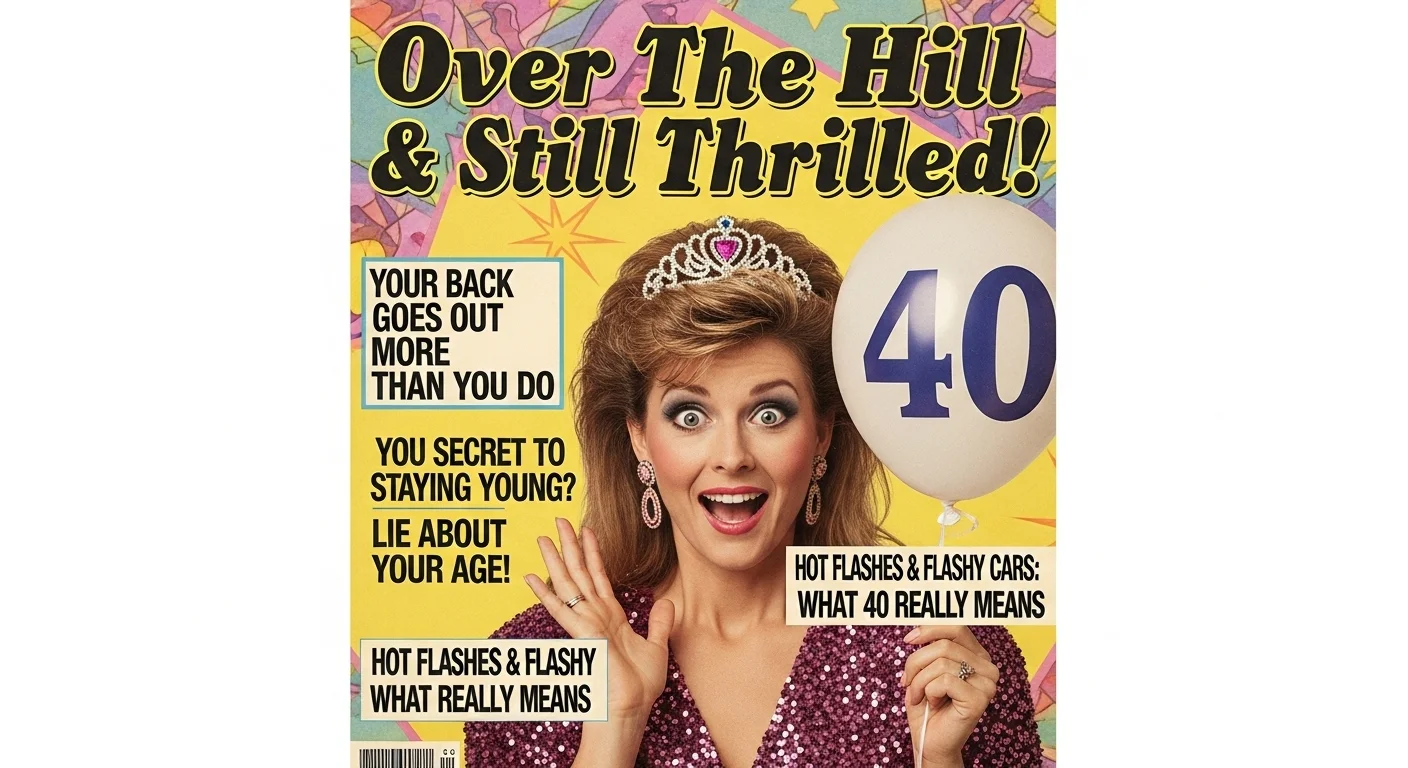 40 Year Birthday Jokes for Him