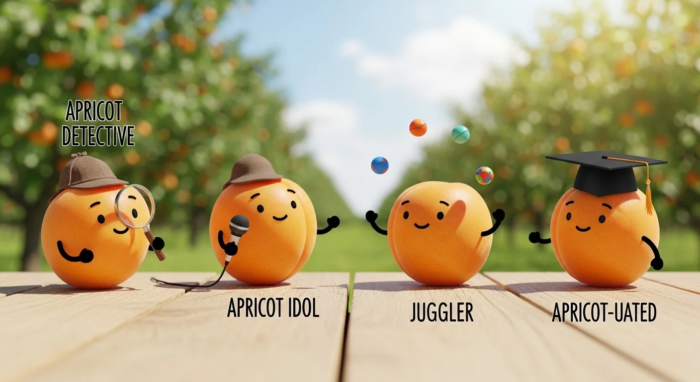 Apricot Foodie Puns for Snack Lovers