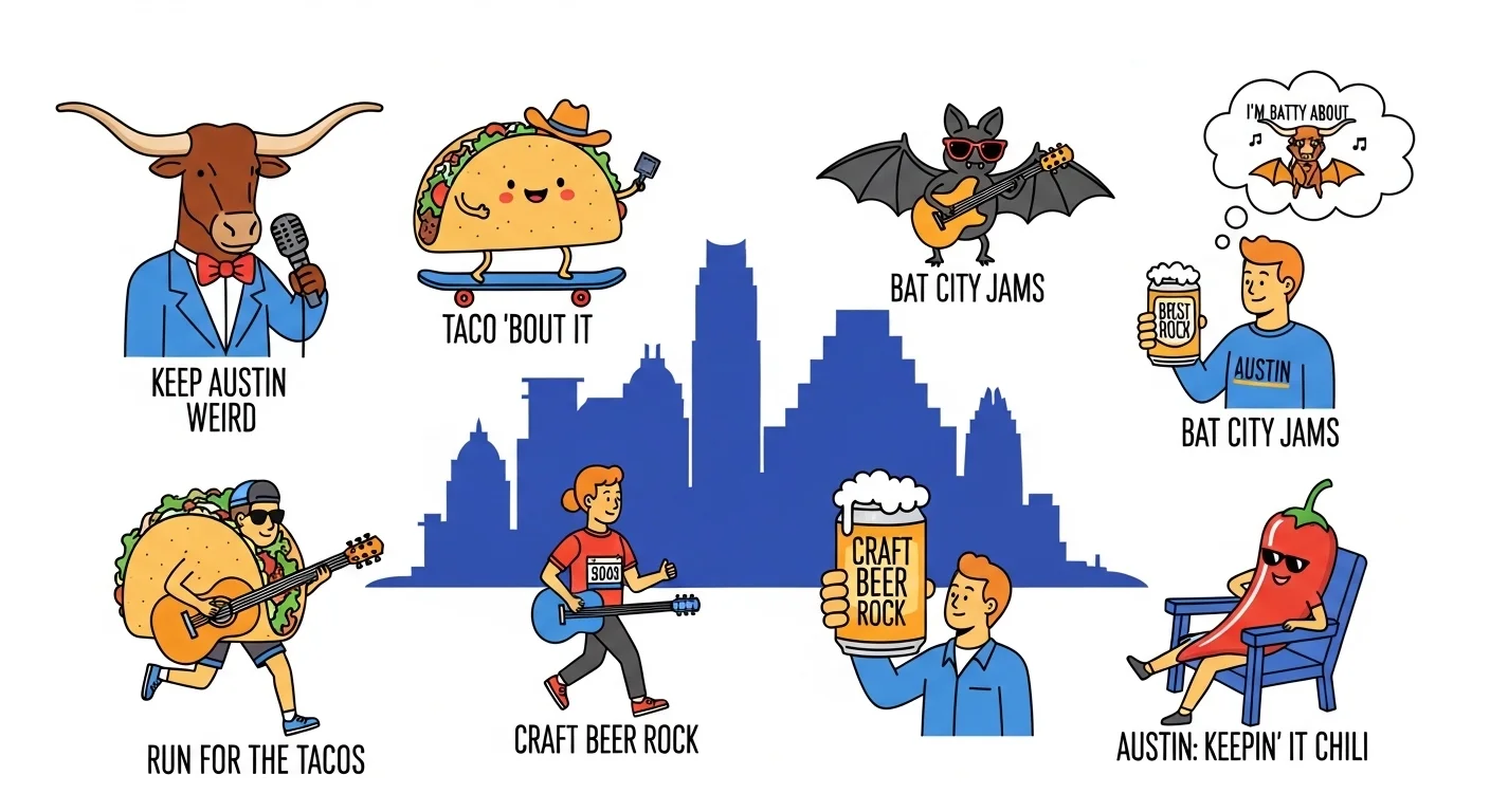 Austin Puns Captions