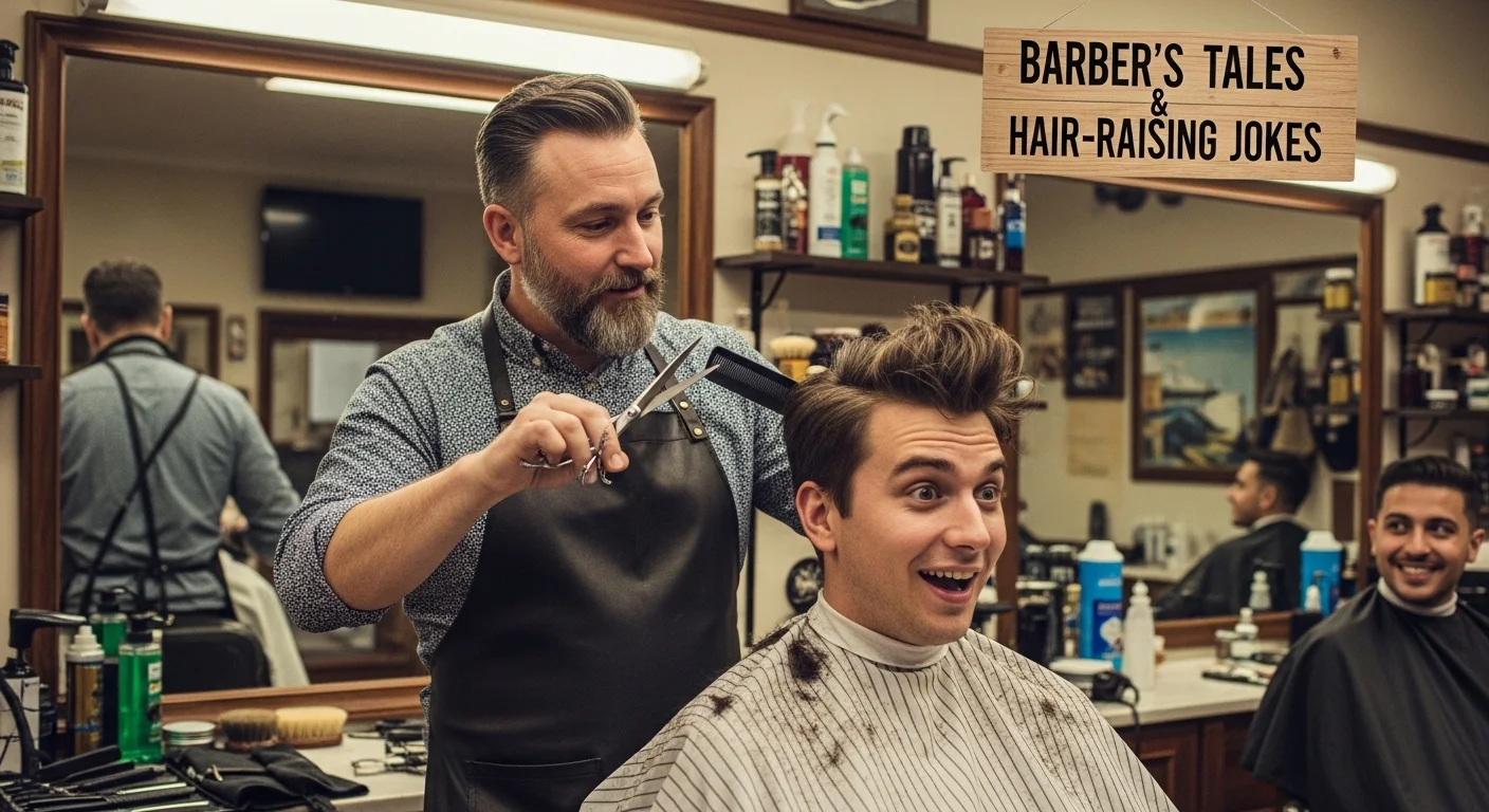 Barber Jokes One-Liners