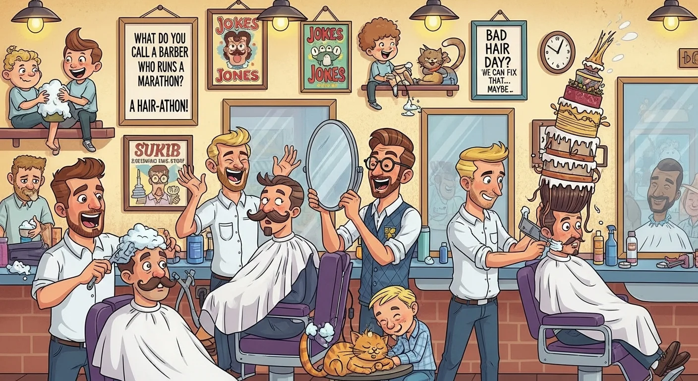 Barber Jokes for Kids
