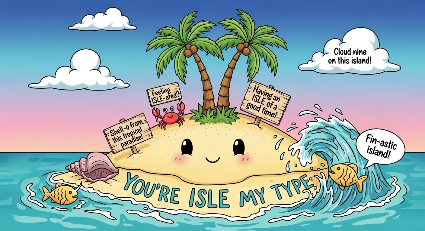 Beachy Island Puns That’ll Make Waves