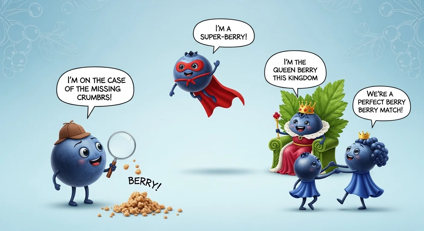 Blueberry Puns (One-Liners)