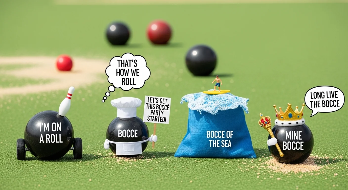 Bocce Puns for Instagram