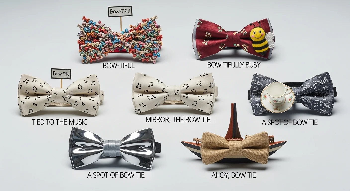 Bow Tie Puns One-Liners