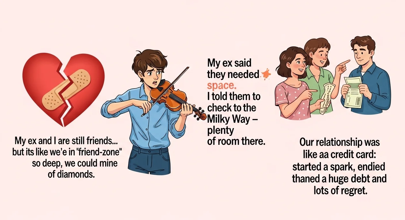 Breakup Jokes in English