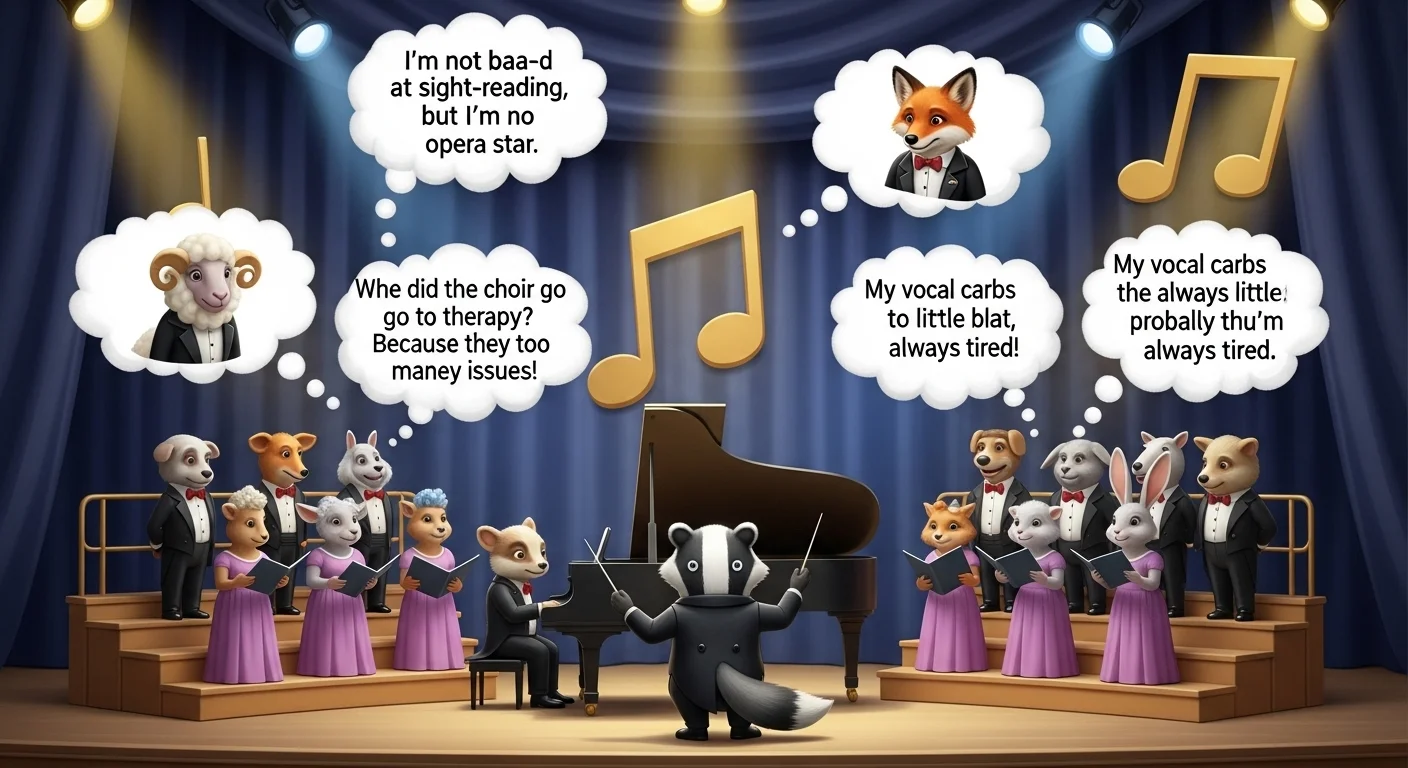 Choral Music Jokes in English