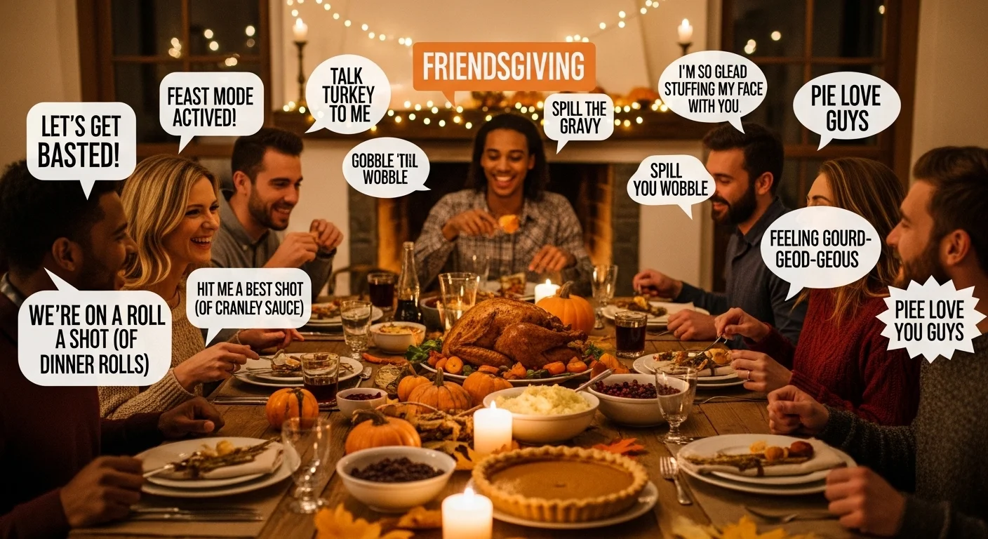 Classy Friendsgiving Puns