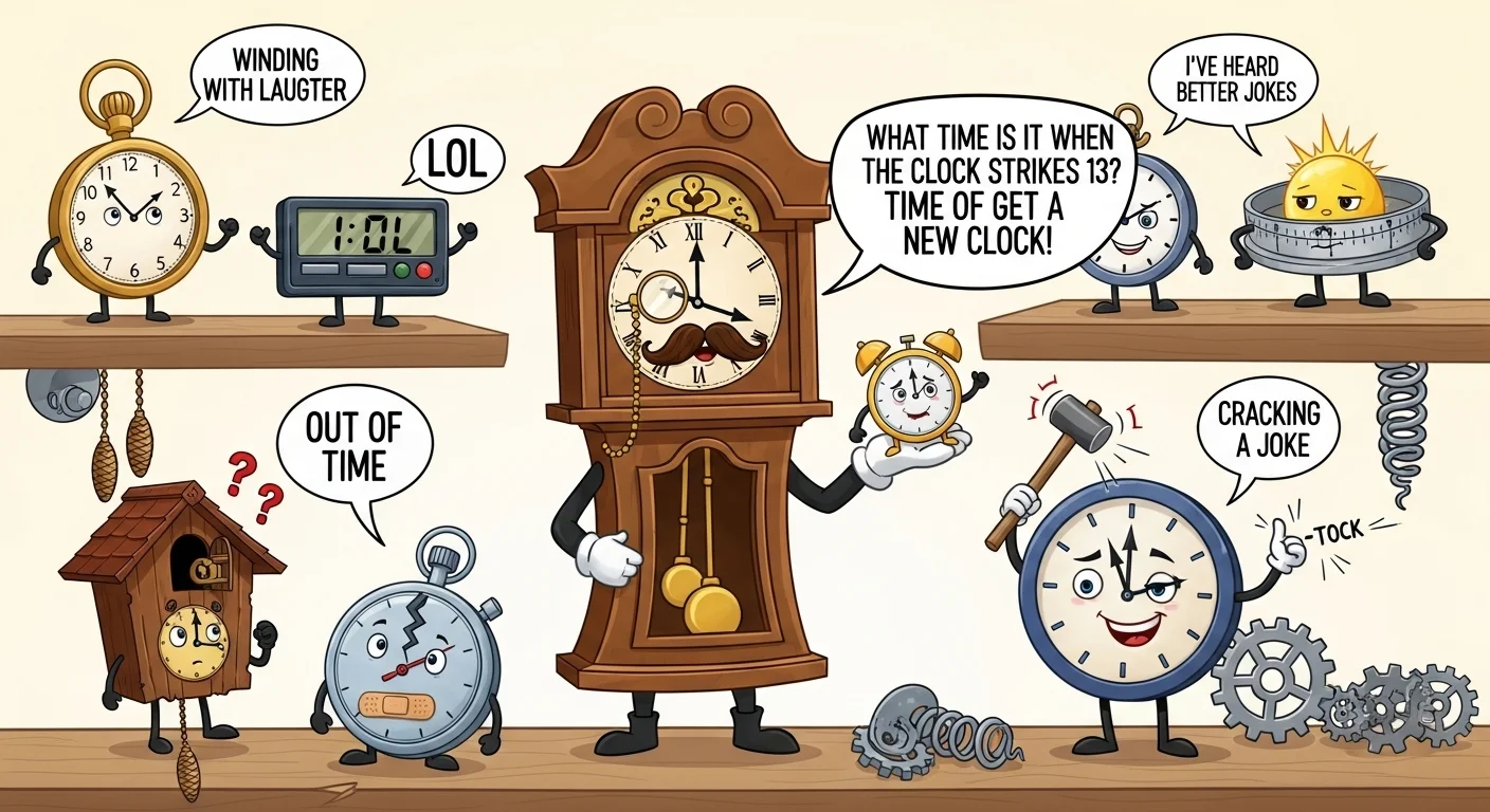 Clock Jokes One-Liners