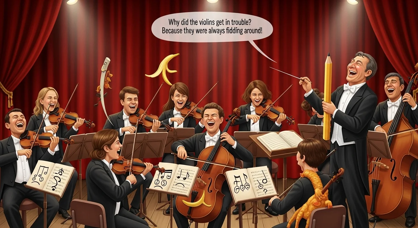   Conductor Comedy That Hits the Right Note