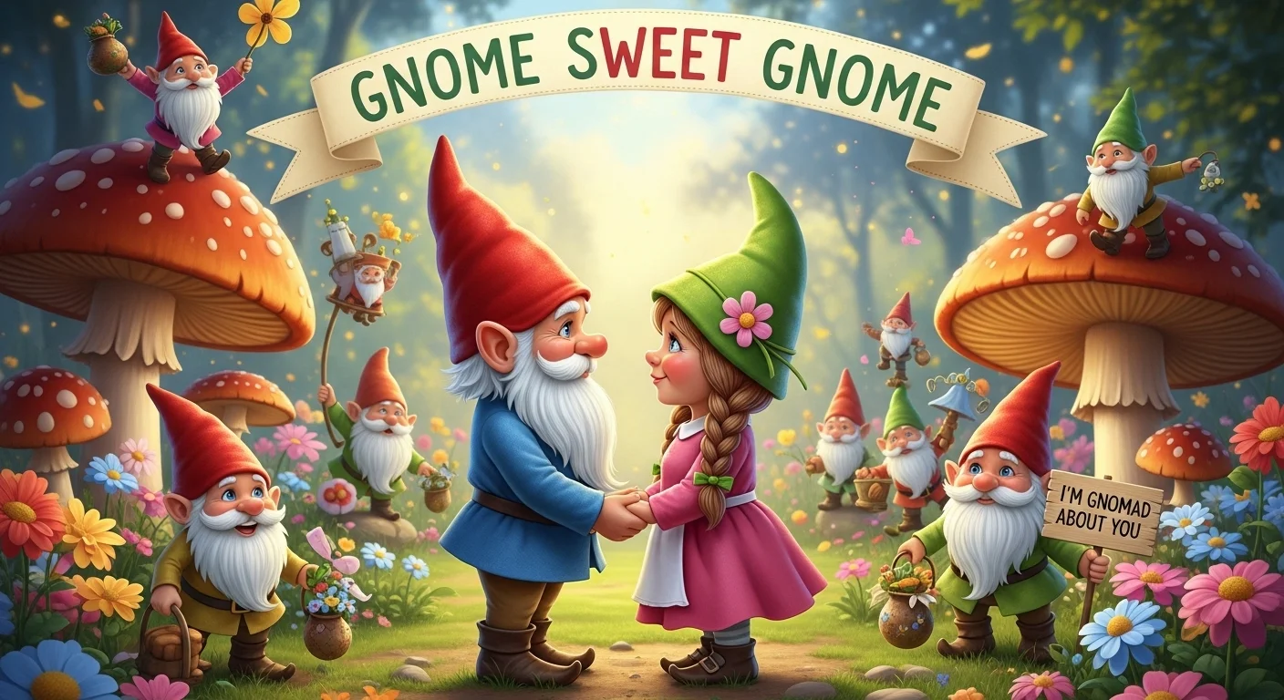 Cute Gnome One-Liners That’ll Make You Smile