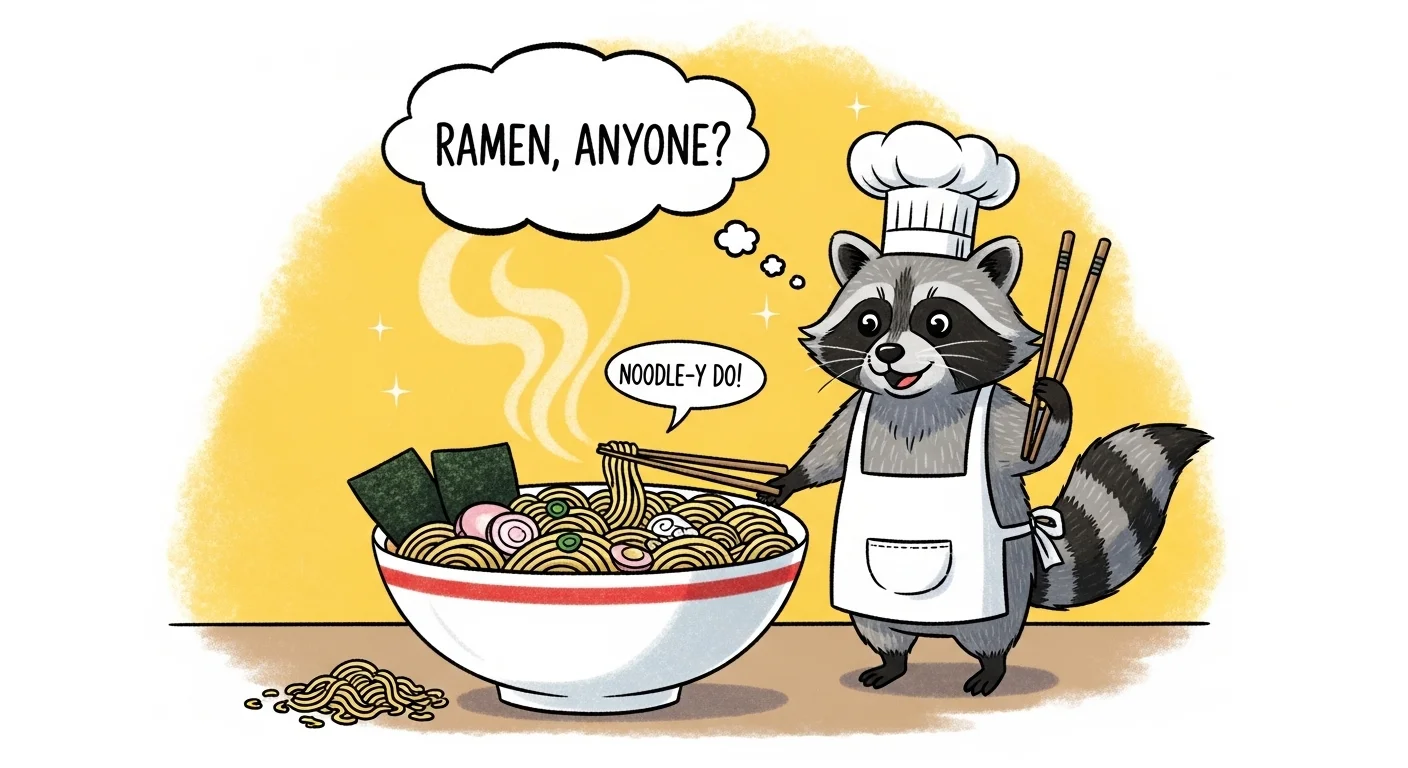 Cute & Romantic Raccoon Puns