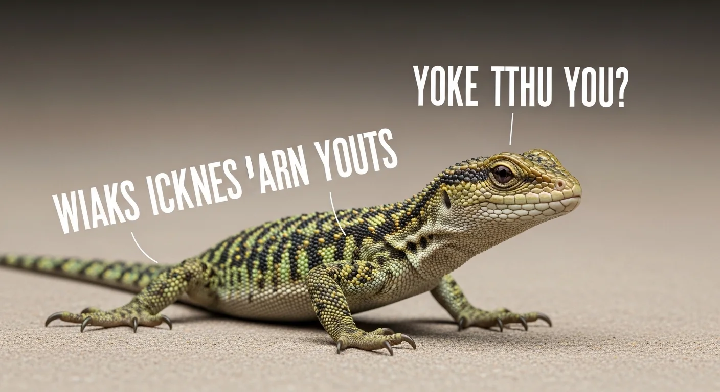 Desert Lizard Jokes Hotter Than the Sun