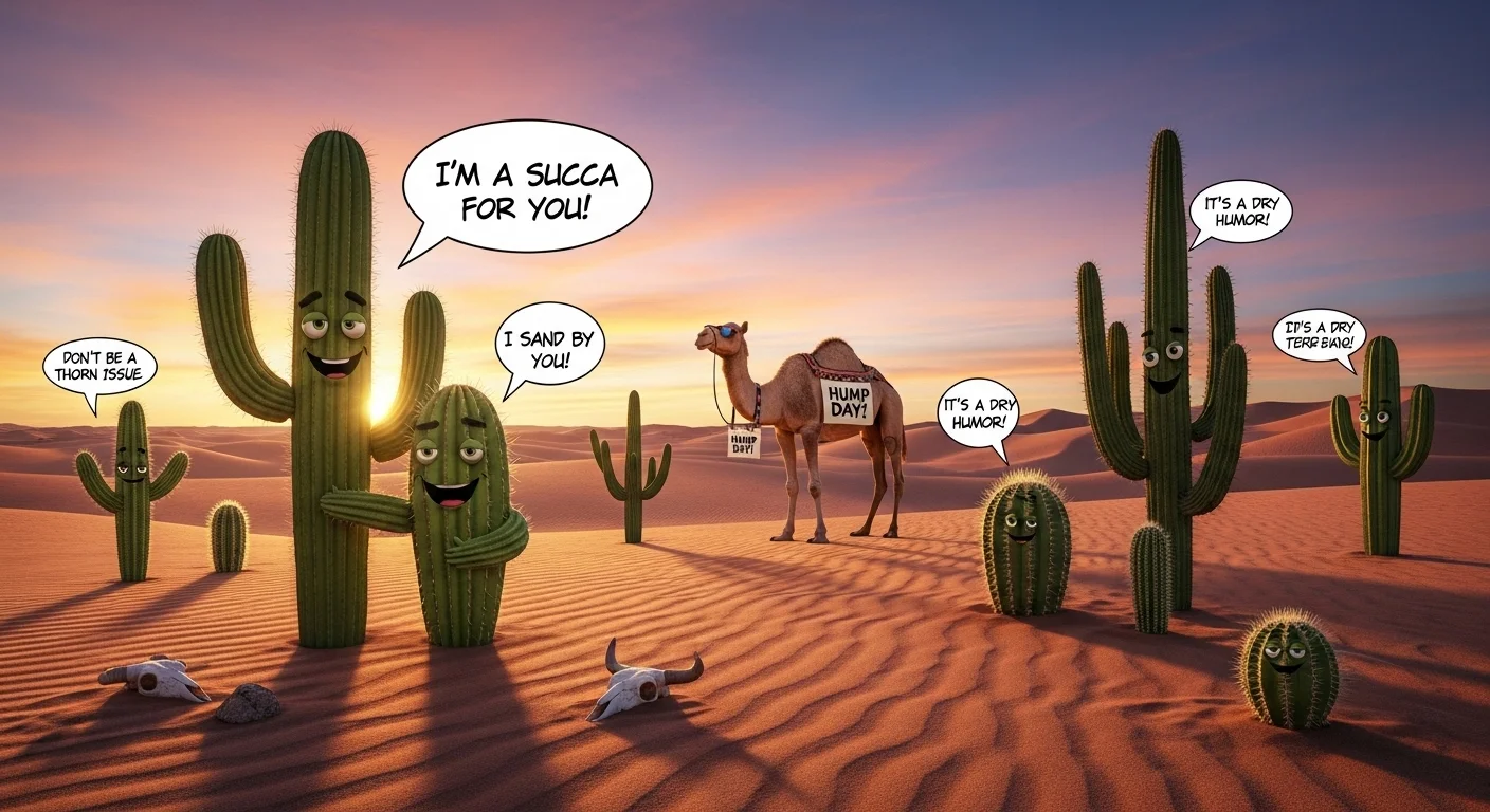 Desert Plant Puns