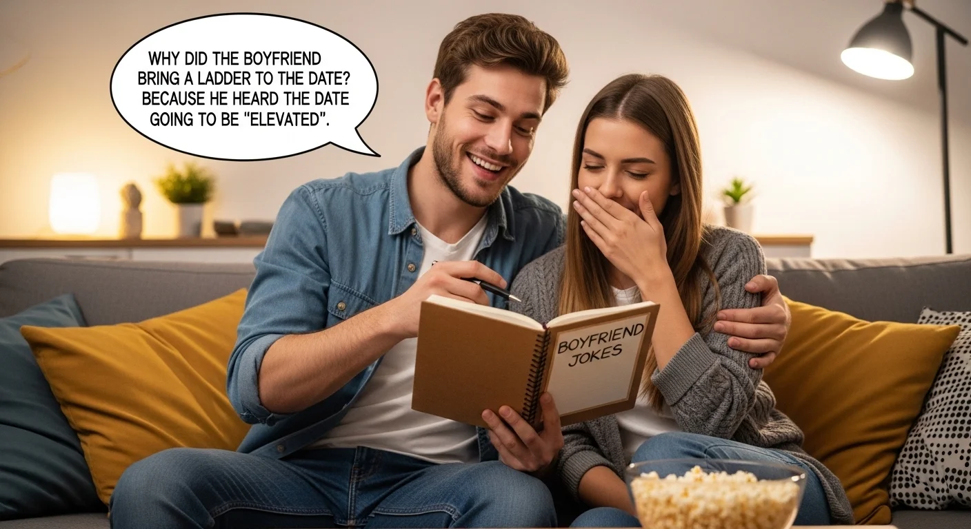 Flirty jokes to make him laugh