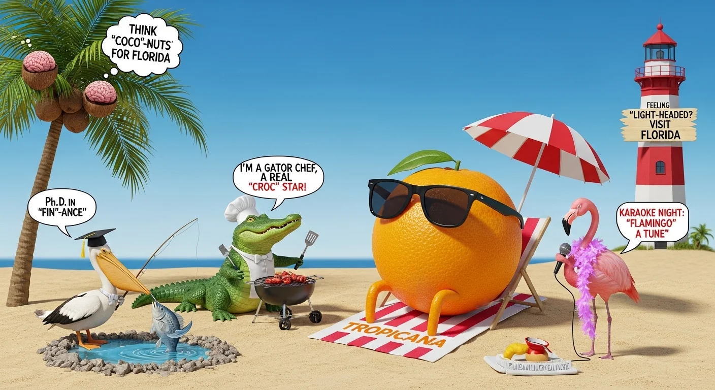 Florida puns for Instagram
