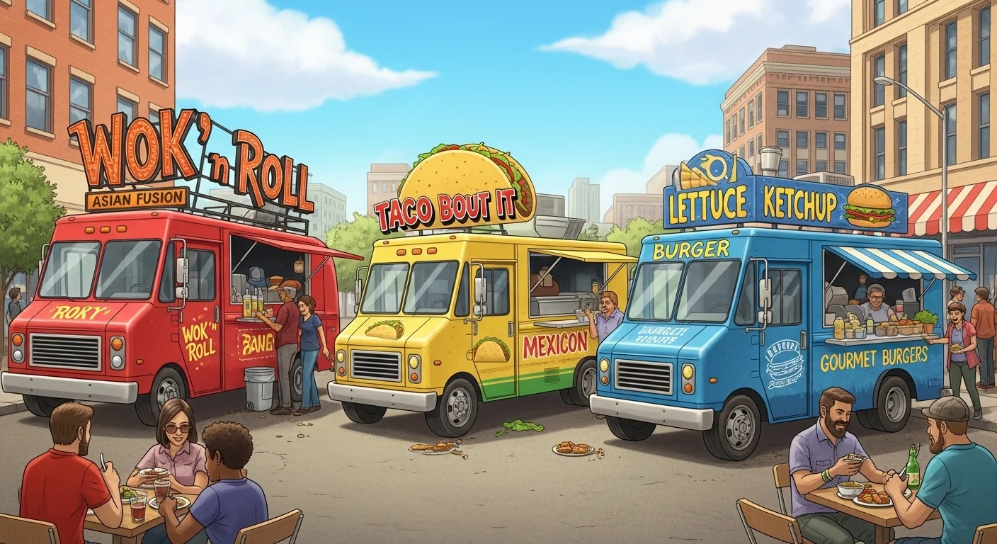 Food Truck Puns One-Liners
