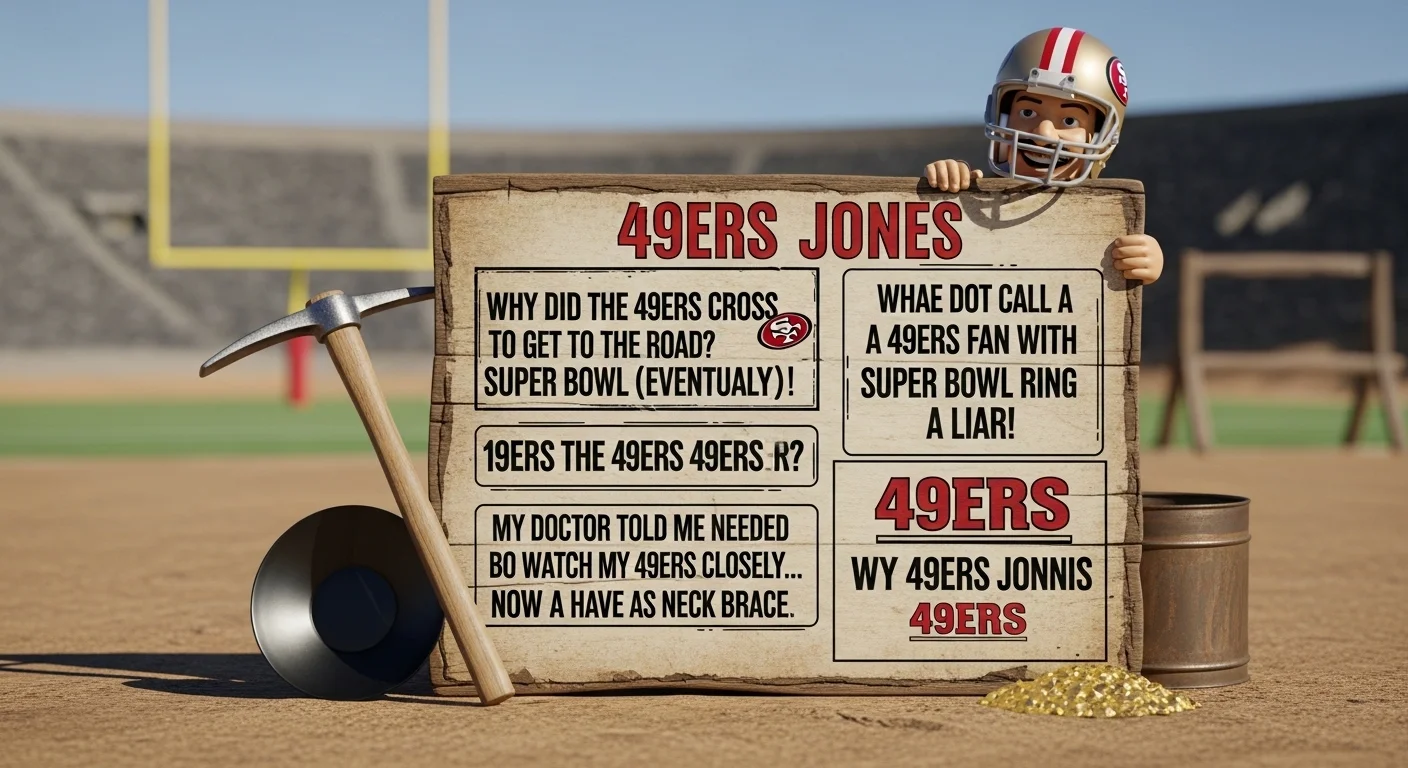 Forty Niners Jokes One-Liners