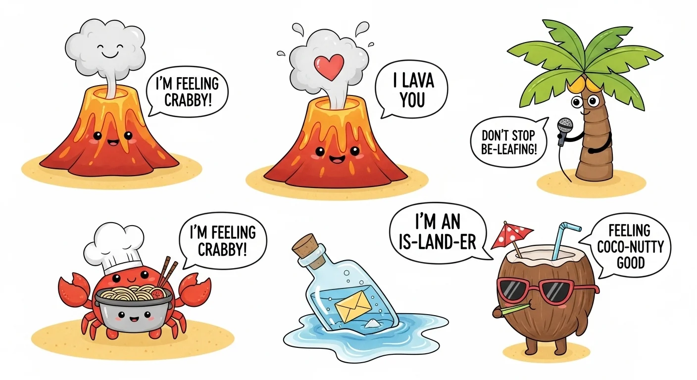Funny Island Puns