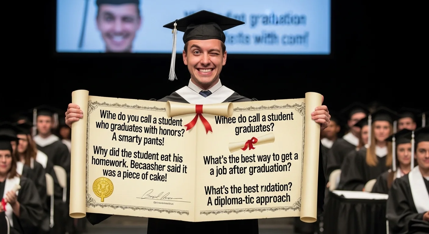 Graduation Puns (One-Liners)