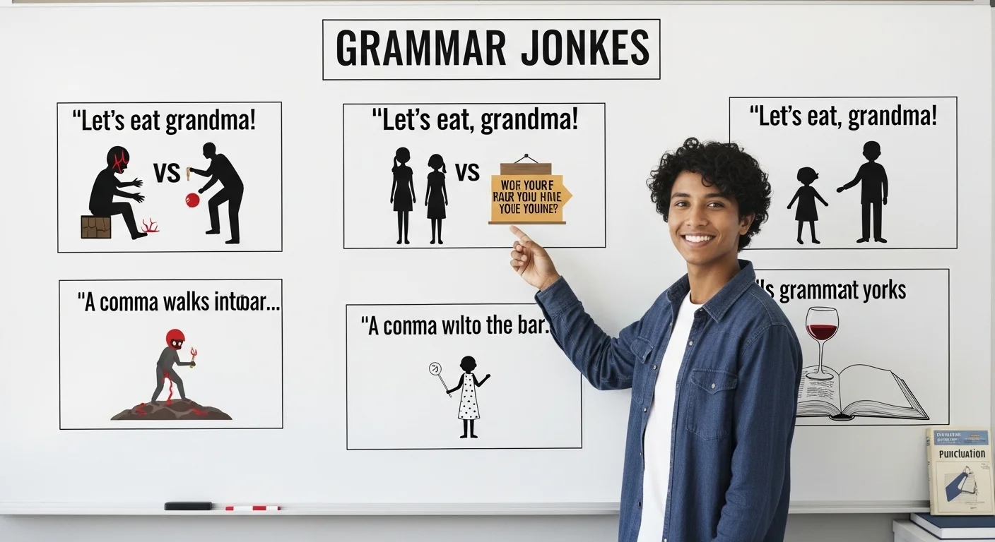 Grammar Jokes in English