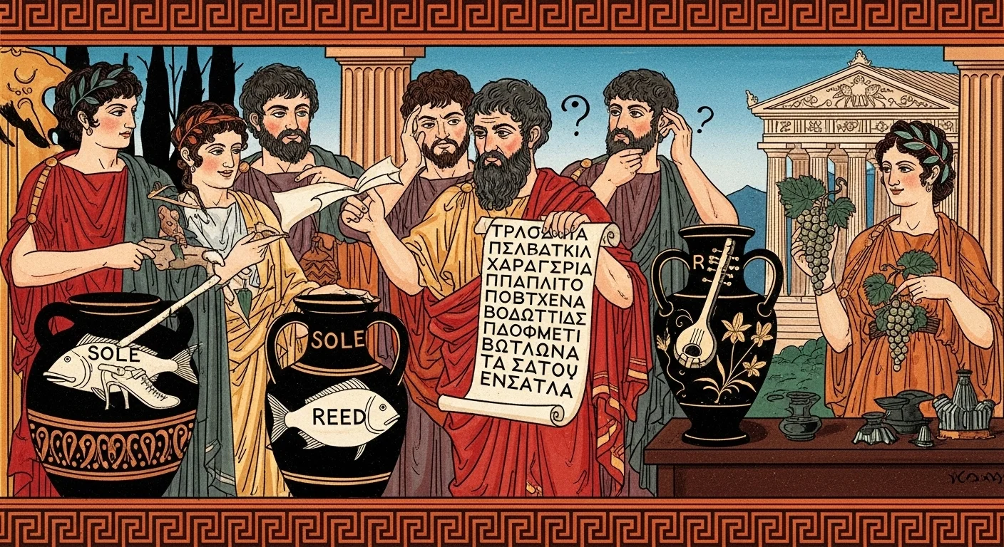 Greek Food Puns Captions