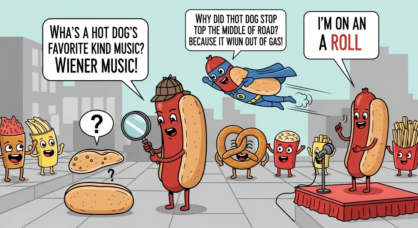 Hot Dog Jokes for Adults