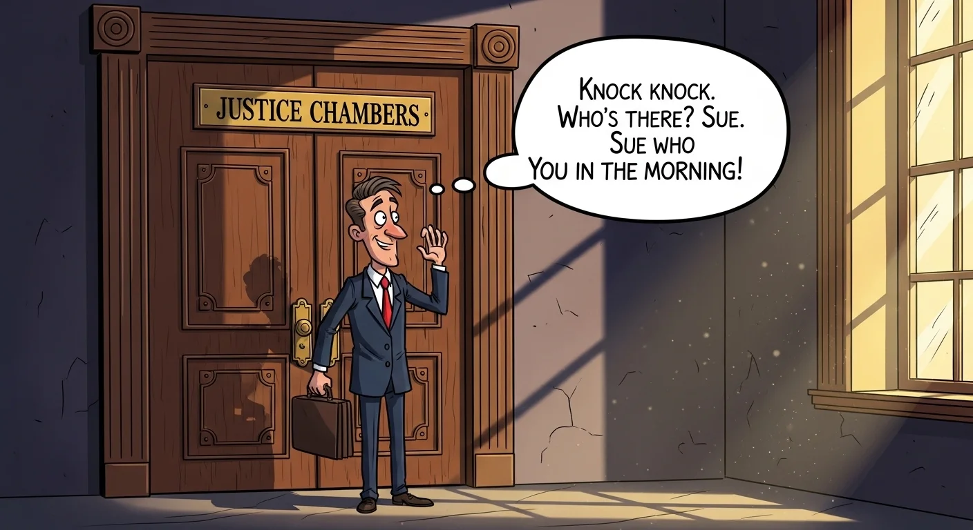 Lawyer Knock-Knock Jokes (Clean)