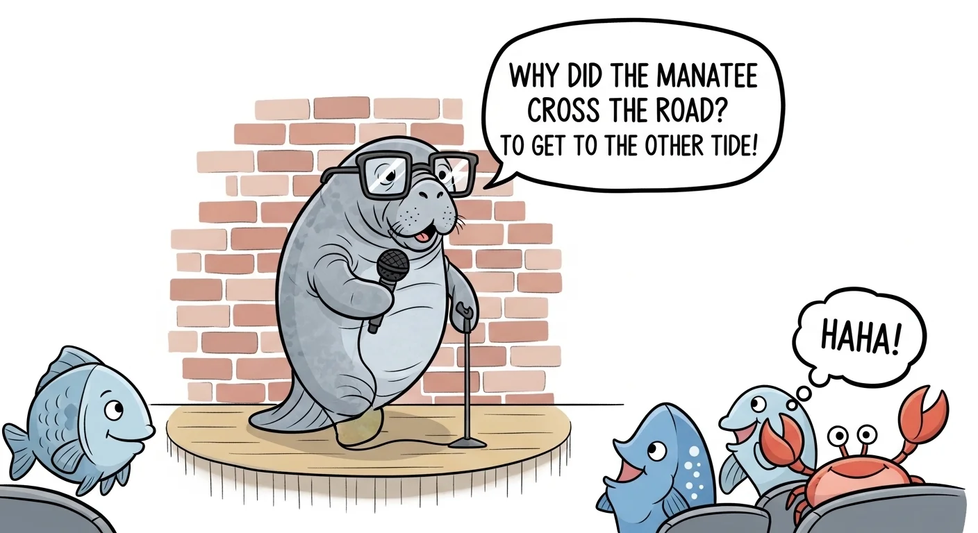 Manatee Mealtime Puns
