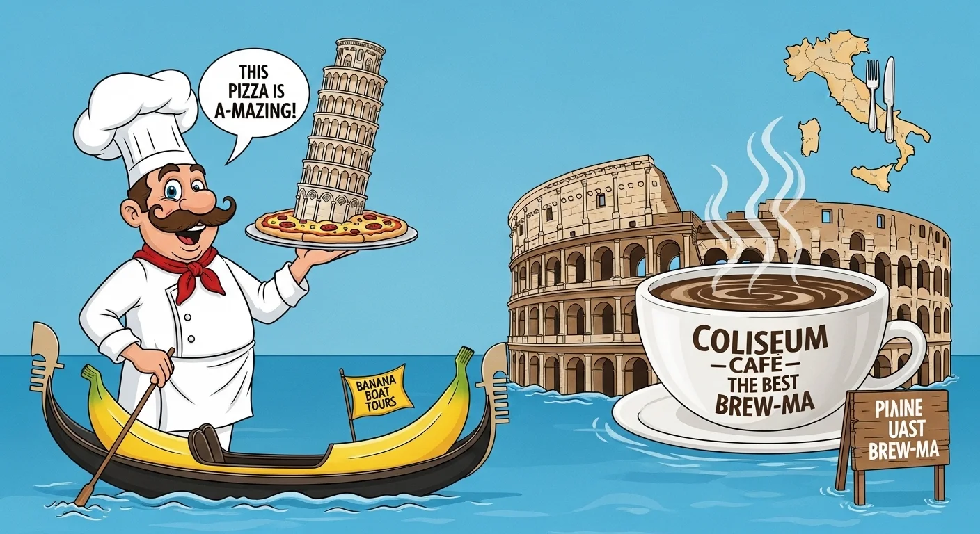 Pizzariffic Italy Puns That Deliver