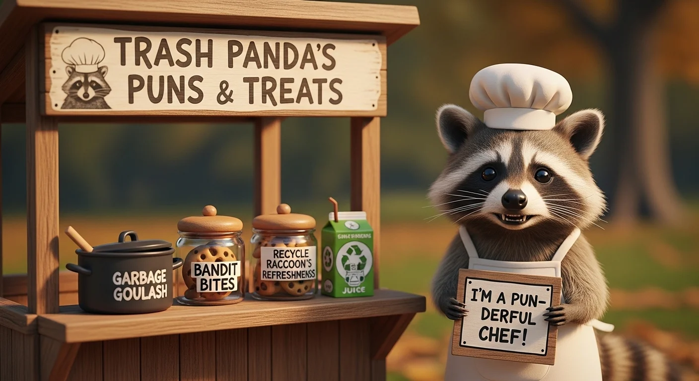 Raccoon Puns (One-Liners)