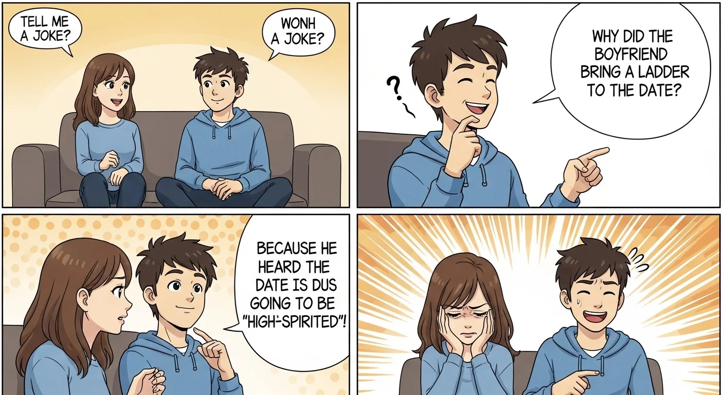 Romantic jokes to tell a girl