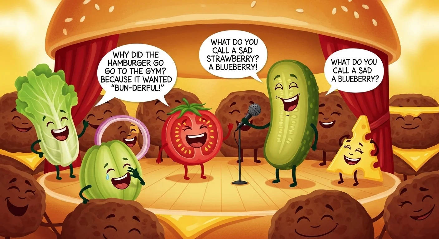 Short Hamburger Jokes