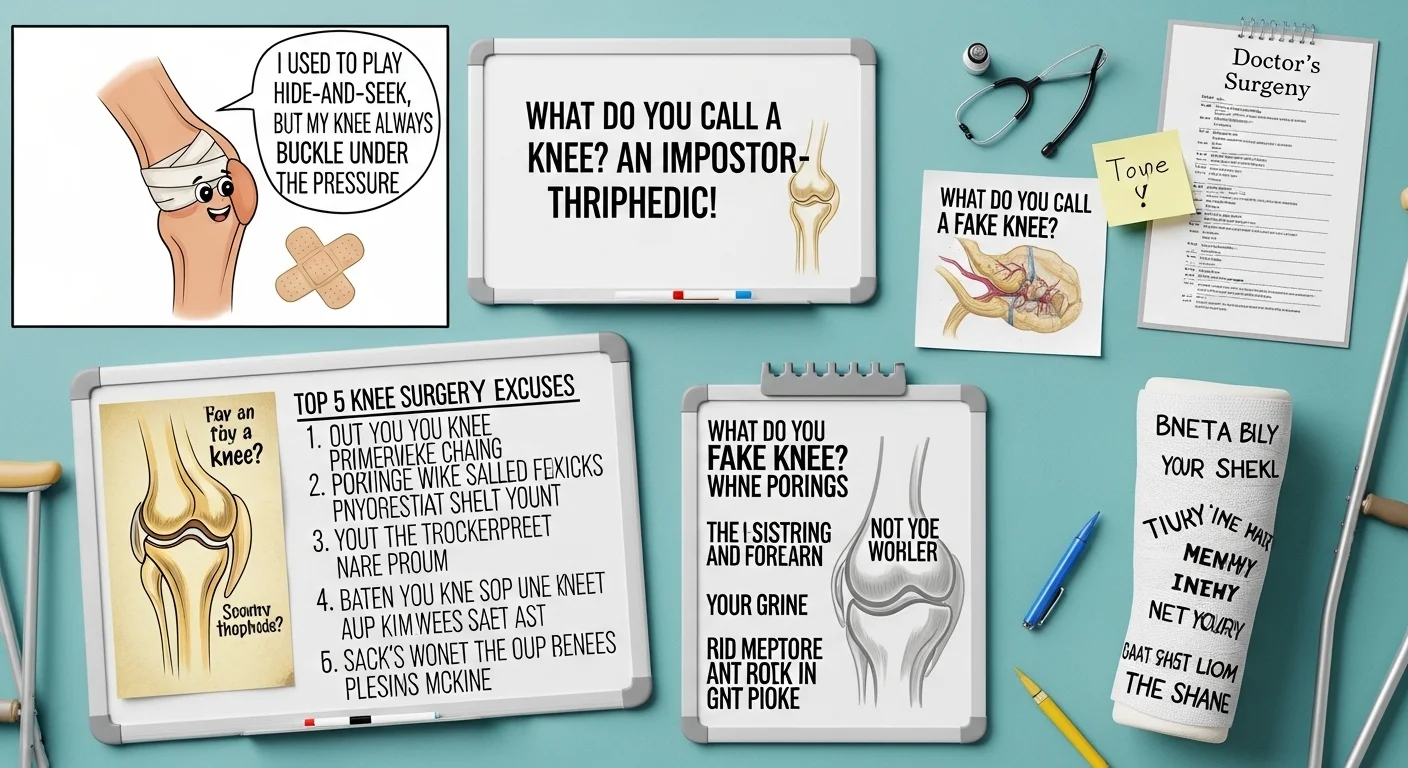Short Knee Replacement Jokes