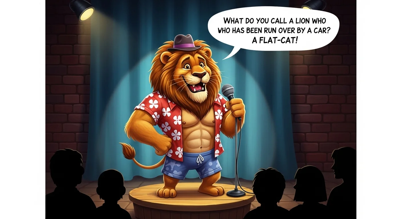 Short Lion Jokes for Adults
