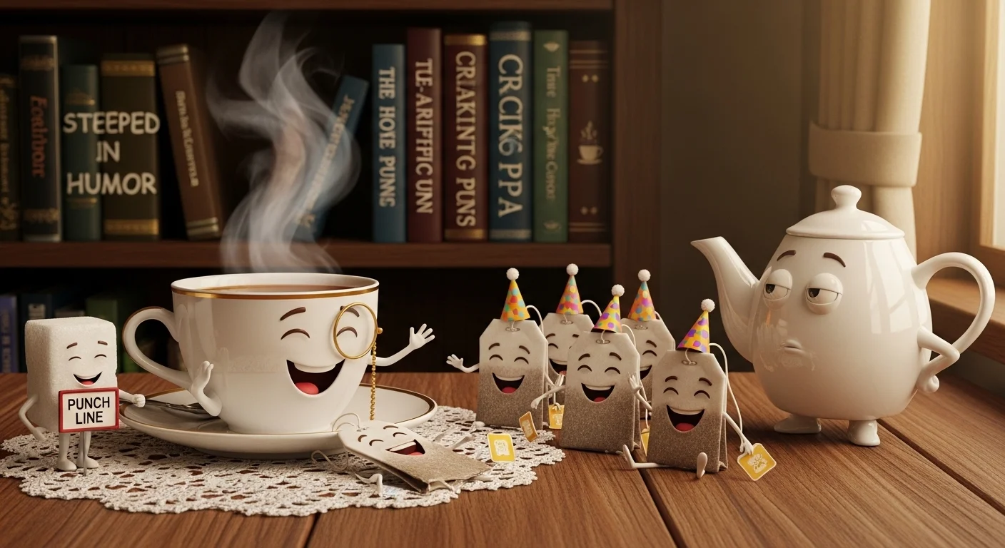 Short Tea Jokes for Adults