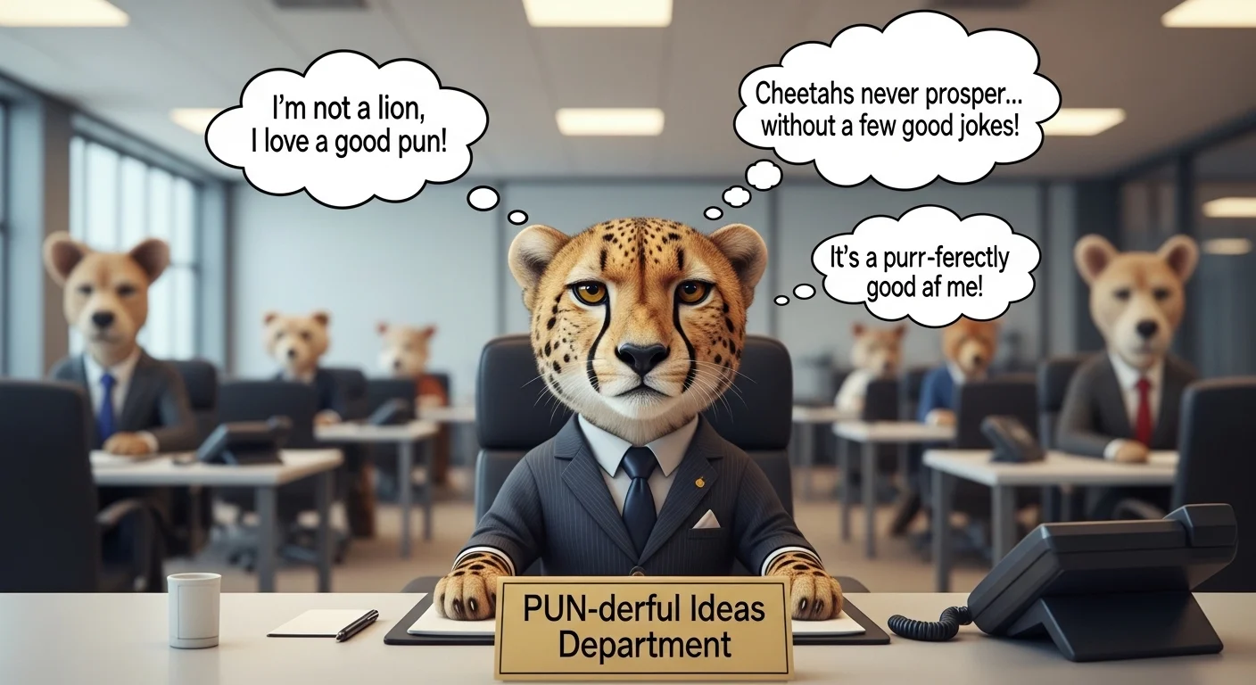 Speedy Cheetah One-Liners