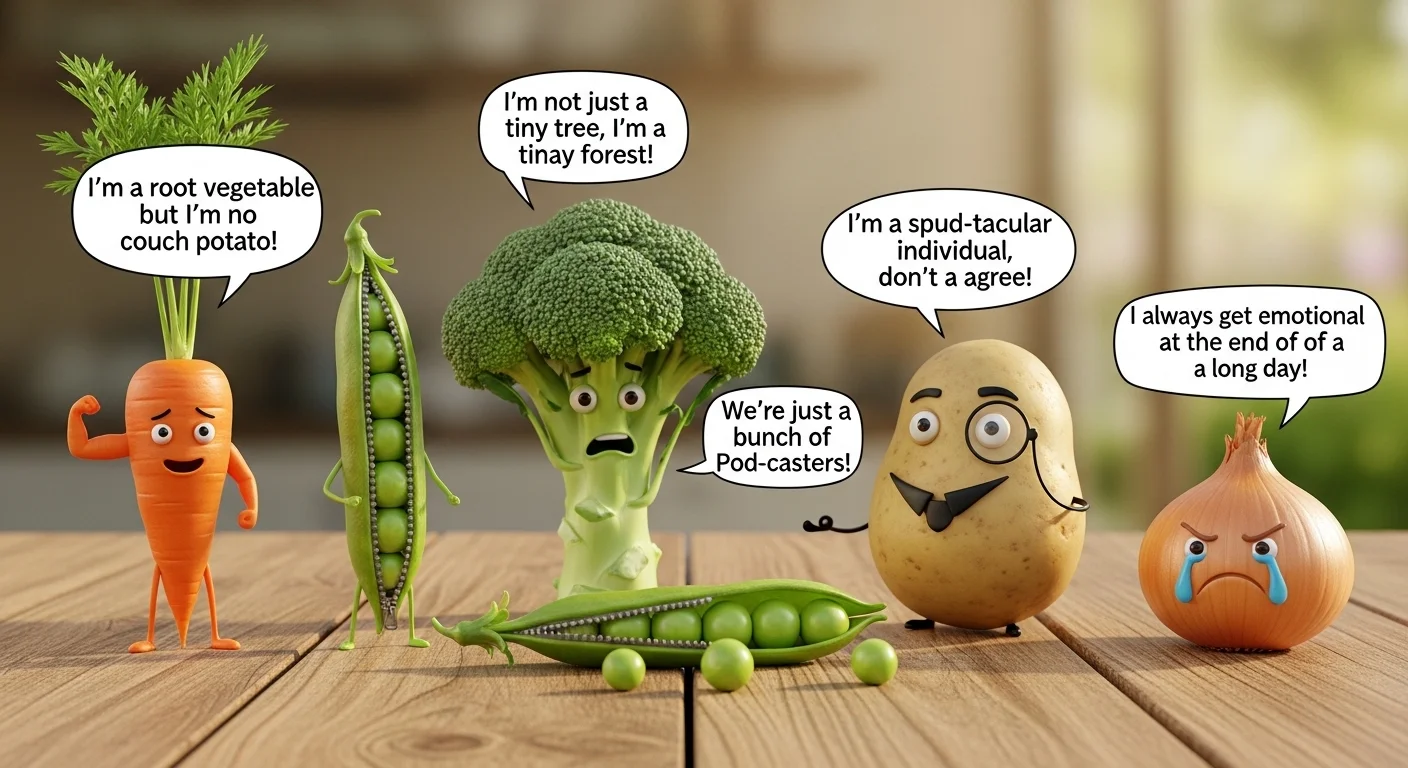 Vegetable puns one liners