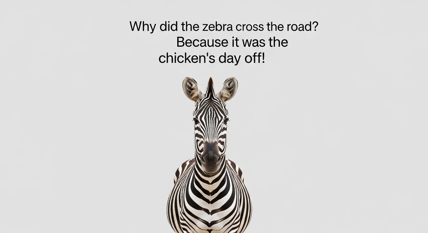 Art & Fashion Zebra Jokes