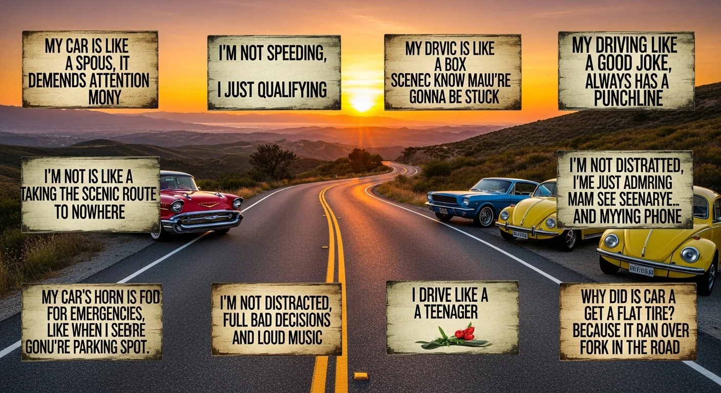 Best Driving Puns to Get Things Rolling