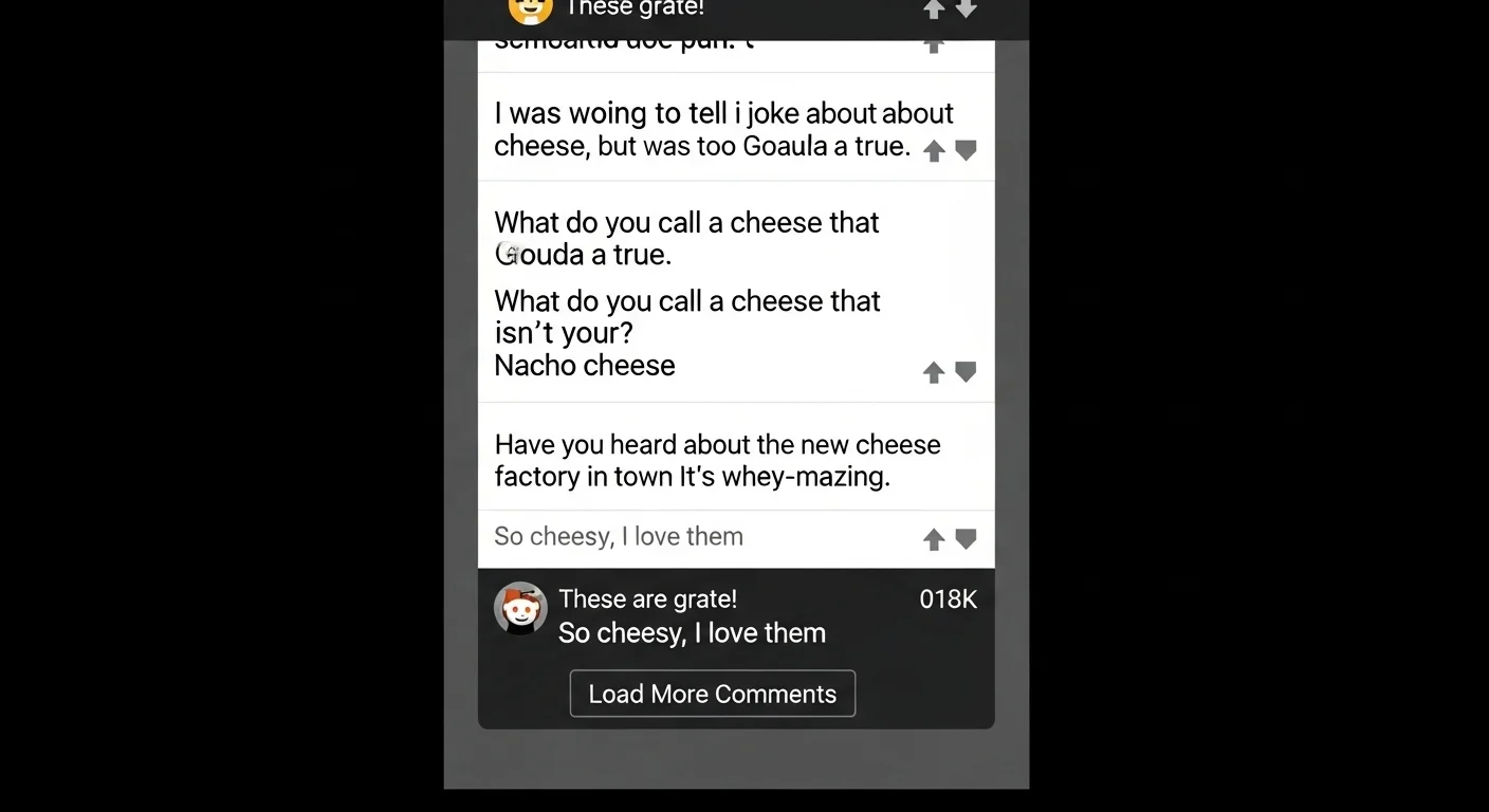 Cheesy puns one liners