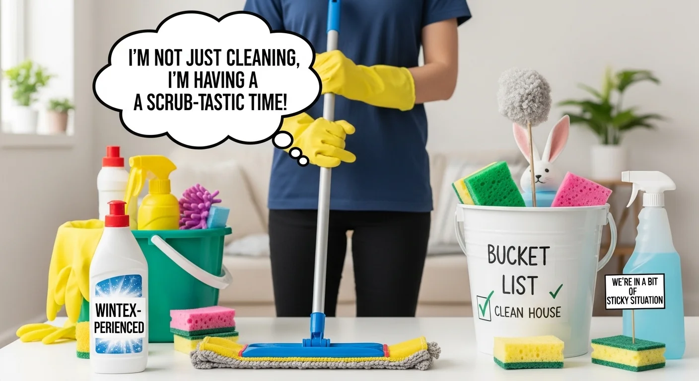 Cleaning Puns One Liners