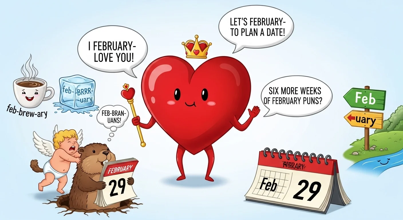February Puns – One Liners