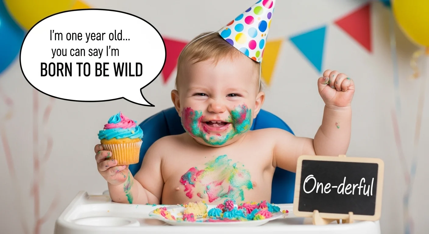 First Birthday Puns for Boy