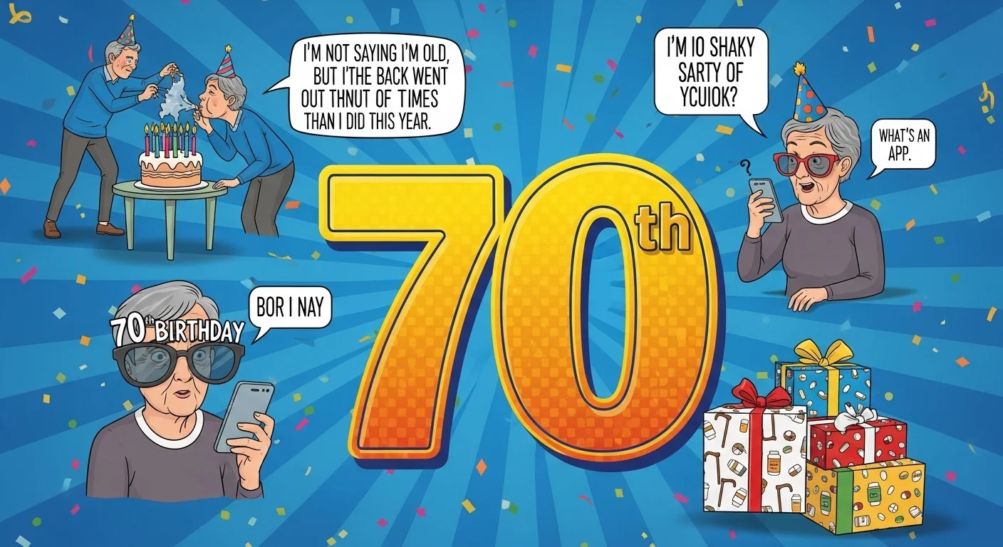 Funny Aging One-Liners